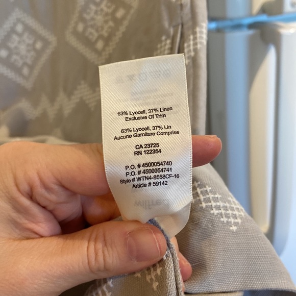 WILFRED ARITZIA Blondelle linen shift dress w/ pockets! Small - Picture 5 of 6